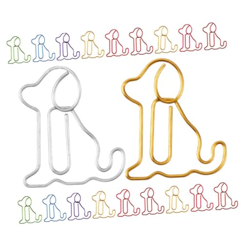 Veemoon 60 Stück Büroklammern Lesezeichen Buchordner Büroklammern Große Büroklammern Hunde Binder Clips Verschiedene Größen Geformte Büroklammern Süße Tier Büroklammern Binder Veemoon 60 Stück Büroklammern Lesezeichen Buchordner Büroklammern Große Büroklammern Hunde Binder Clips Verschiedene Größen Geformte Büroklammern Süße Tier Büroklammern Binder von Veemoon