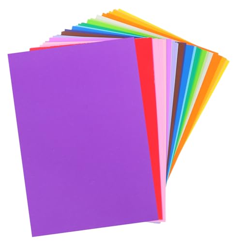 Veemoon 60 Stück Buntes Bastelpapier für Zeichnen Malen und Scrapbooking Vielseitig für Schule und Zuhause von Veemoon