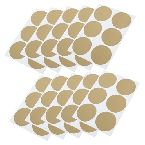 Veemoon 60 Stück Kratzfolienbeschichtete Aufkleber Diy Gewinnspielkarte Erstellen Runde Rubbelaufkleber-party Selbstklebender Rubbelaufkleber Kreis Rubbelaufkleber Golden Papier Veemoon 60 Stück Kratzfolienbeschichtete Aufkleber Diy Gewinnspielkarte Erstellen Runde Rubbelaufkleber-party Selbstklebender Rubbelaufkleber Kreis Rubbelaufkleber Golden Papier von Veemoon