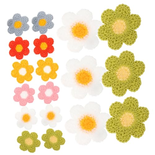 Veemoon 60 Stück Teiliges Blumen Patches Bestickte Verschleißfeste Kleidung Applikationen in Weiß Hellrosa Gelb Grün Orange Hellgrau zum Aufnähen für DIY Kleidung Hüte Jacken Veemoon 60 Stück Teiliges Blumen Patches Bestickte Verschleißfeste Kleidung Applikationen in Weiß Hellrosa Gelb Grün Orange Hellgrau zum Aufnähen für DIY Kleidung Hüte Jacken von Veemoon