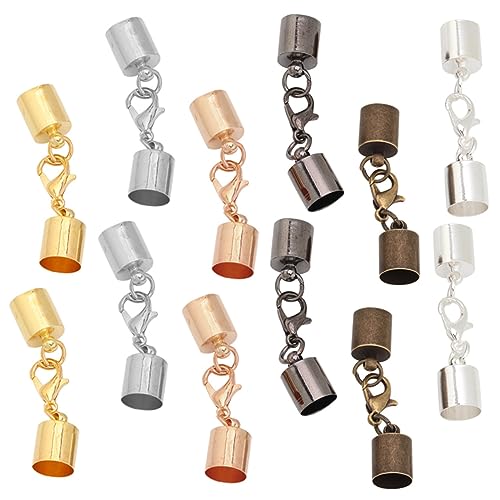 Veemoon 60 Stück Teiliges DIY Karabinerverschluss Metall Lobster Verschlüsse für Schlüsselanhänger Schmuckverbinder Armbänder Lederbänder Bastelzubehör in Gold Blau und Gold Veemoon 60 Stück Teiliges DIY Karabinerverschluss Metall Lobster Verschlüsse für Schlüsselanhänger Schmuckverbinder Armbänder Lederbänder Bastelzubehör in Gold Blau und Gold von Veemoon
