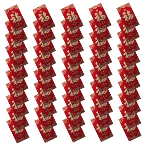 Veemoon 60 Stück Teiliges Rote Umschläge Pferdejahr Chinesisches Neujahr Umschläge Hong Bao Für Frühlingsfest Geschenkpackung Individuell Verpackt Für Familie Freunde Kollegen Veemoon 60 Stück Teiliges Rote Umschläge Pferdejahr Chinesisches Neujahr Umschläge Hong Bao Für Frühlingsfest Geschenkpackung Individuell Verpackt Für Familie Freunde Kollegen von Veemoon