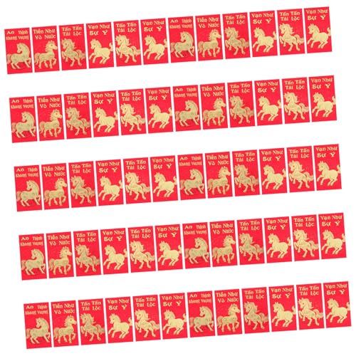 Veemoon 60 Stück Vietnamesische Rote Umschläge Pferdejahr Lunar Neujahr Lai See Envelopes Traditionelle Tet Designs Geld Verpackungen für Frühjahrsfest Hochzeit Geburtstag Veemoon 60 Stück Vietnamesische Rote Umschläge Pferdejahr Lunar Neujahr Lai See Envelopes Traditionelle Tet Designs Geld Verpackungen für Frühjahrsfest Hochzeit Geburtstag von Veemoon