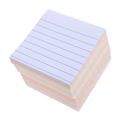Veemoon 600 Blatt Bunte Haftnotizen mit für Schule und Büro Selbstklebende Notizblöcke für Einfaches Notieren Planung und Kreatives Arbeiten pro Packung Veemoon 600 Blatt Bunte Haftnotizen mit für Schule und Büro Selbstklebende Notizblöcke für Einfaches Notieren Planung und Kreatives Arbeiten pro Packung von Veemoon