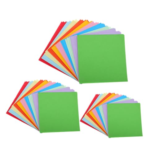 Veemoon 600Blätter Origami Papier für Farben Einfaches Falten für Dekorationen Bastelpapier für Kreative Projekte und von Veemoon