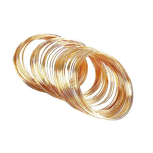 Veemoon 60Stücke DIY Drahtkreise für Schmuckherstellung Legierungsdraht À Ringe Schmuckdraht für Armband Halskette Veemoon 60Stücke DIY Drahtkreise für Schmuckherstellung Legierungsdraht À Ringe Schmuckdraht für Armband Halskette von Veemoon