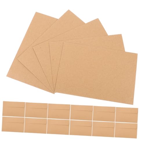 Veemoon 60Stücke Selbstklebende Briefumschläge Elegante Kraftpapierumschläge für Hochzeitseinladungen Grußkarten und Briefe Hochwertige und Sichere Versandlösung von Veemoon