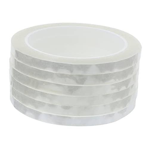 Veemoon 6Rollen DIY Blumenband Transparentes Floristenband Wasserdichtes Flexibles Klebeband für Blumenarrangements Geschenkverpackungen und Bastelprojekte von Veemoon