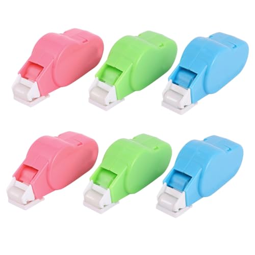 Veemoon 6Stücke Doppelseitiges Klebeband Selbstklebende Kleberoller für DIY Scrapbooking Kartenherstellung Transparent Schnell Trocknend für Zuhause Schule und Büro von Veemoon