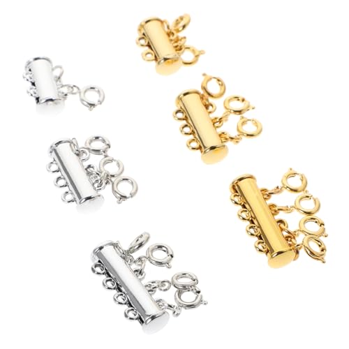 Veemoon 6Stücke Magnetverschlüsse für DIY Schmuck Karabinerhaken Silber für Armbänder Rostfrei und Stark Magnetisch Veemoon 6Stücke Magnetverschlüsse für DIY Schmuck Karabinerhaken Silber für Armbänder Rostfrei und Stark Magnetisch von Veemoon