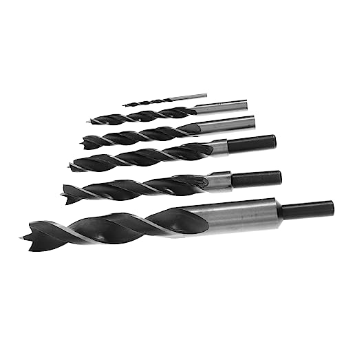 Veemoon 6Stücke Teiliges Metallbohrer für Holz Präzise Bohrspitzen für Stahl Langlebig Verschleißfest für Holz Metall und Professionelles Werkzeug Veemoon 6Stücke Teiliges Metallbohrer für Holz Präzise Bohrspitzen für Stahl Langlebig Verschleißfest für Holz Metall und Professionelles Werkzeug von Veemoon