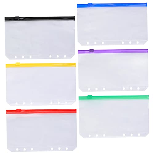 Veemoon 6Stücke Teiliges Reißverschlussbeutel aus Farbigem PVC für Lose Praktische Taschen zur Organisation von Stiften und Schulmaterialien Robust und Langlebig Veemoon 6Stücke Teiliges Reißverschlussbeutel aus Farbigem PVC für Lose Praktische Taschen zur Organisation von Stiften und Schulmaterialien Robust und Langlebig von Veemoon