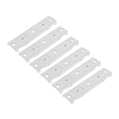 Veemoon 6Stücke Vorhangschienenverbinder Deckenschienenmontage Langlebige und Stabile Montagecodes für Flexible Vorhanglösungen Geeignet für Raumteiler und Verschiedene Vorhanggrößen Weiß Veemoon 6Stücke Vorhangschienenverbinder Deckenschienenmontage Langlebige und Stabile Montagecodes für Flexible Vorhanglösungen Geeignet für Raumteiler und Verschiedene Vorhanggrößen Weiß von Veemoon