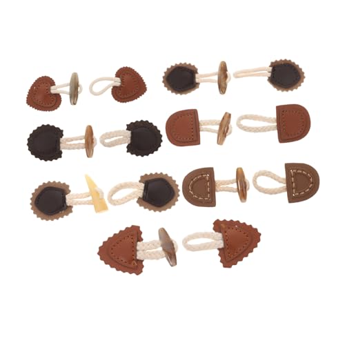 Veemoon 7 Paare Horn Knebelknöpfe aus Harz Kleidung Ersatzknöpfe Mantel Knebelverschluss Vielseitig für Damen Herren Einfache Montage Modisches Accessoire für Jacken und Mäntel Veemoon 7 Paare Horn Knebelknöpfe aus Harz Kleidung Ersatzknöpfe Mantel Knebelverschluss Vielseitig für Damen Herren Einfache Montage Modisches Accessoire für Jacken und Mäntel von Veemoon