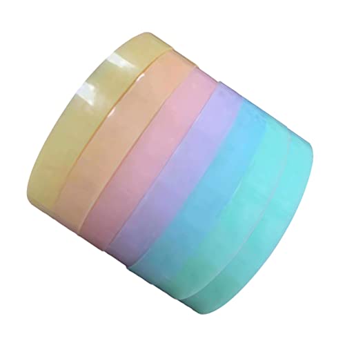 Veemoon 7 Rollen Farbiges Klebeband für Stressabbau Washi Tape mit Bunten Doppelseitigen Klebeflächen für Kreative DIY Projekte und Interaktive Kinderspiele Zufällige Zufällige Farbe Veemoon 7 Rollen Farbiges Klebeband für Stressabbau Washi Tape mit Bunten Doppelseitigen Klebeflächen für Kreative DIY Projekte und Interaktive Kinderspiele Zufällige Zufällige Farbe von Veemoon