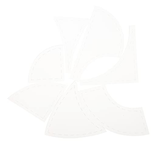 Veemoon 7 Stück Teiliges Acryl Quilting Template Set Transparente Patchwork Lineale für Präzises Quilten Leicht Tragbar für Anfänger und Näher Vielseitige Nähwerkzeuge für Kreative von Veemoon