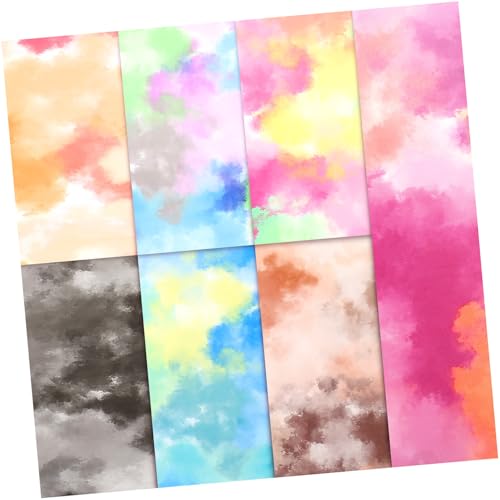Veemoon 7 Stück Teiliges Heat Transfer Film Tie Dye Muster Langlebige Textilfolie zum Plottern Vielseitig für DIY Kleidung Hüte Taschen Kissen Einfache Anwendung für Bastelbedarf und Veemoon 7 Stück Teiliges Heat Transfer Film Tie Dye Muster Langlebige Textilfolie zum Plottern Vielseitig für DIY Kleidung Hüte Taschen Kissen Einfache Anwendung für Bastelbedarf und von Veemoon