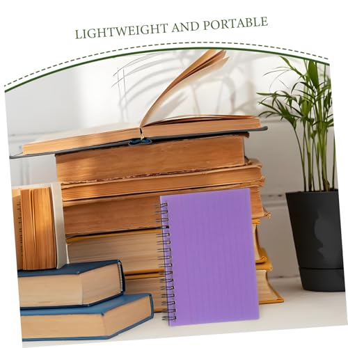 Veemoon 7 Stück Teiliges Liniertes Spiral-notizblock Bunte Pocket-indexkarten mit Perforiertem Design Vielseitiger Memo-block für Tägliche Aufgaben Skizzen und Notizen Handlicher Organizer von Veemoon