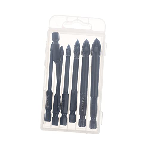 Veemoon 7 Stück Teiliges Triangular Bohrer für Keramik Hochpräzise Lochöffner Hartmetall Langlebig Einsetzbar Größenoptionen Veemoon 7 Stück Teiliges Triangular Bohrer für Keramik Hochpräzise Lochöffner Hartmetall Langlebig Einsetzbar Größenoptionen von Veemoon