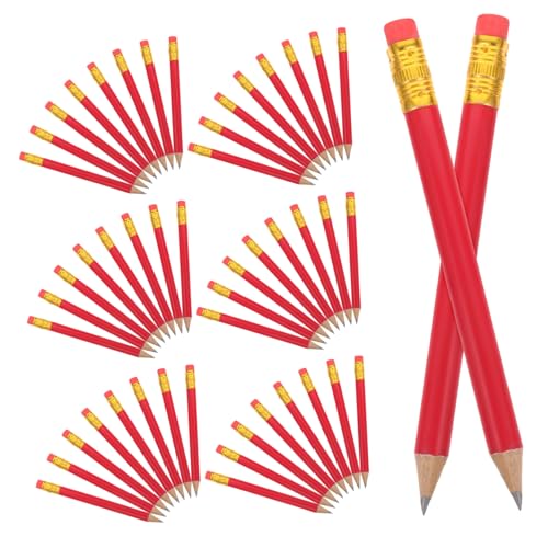 Veemoon 72 Stück Kurze Hb Golfbleistifte mit Radiergummi Sechseckig Vorangespitzt Ergonomisch Rotes Holz für Schule Büro Hochzeit Party und Mitgebsel Veemoon 72 Stück Kurze Hb Golfbleistifte mit Radiergummi Sechseckig Vorangespitzt Ergonomisch Rotes Holz für Schule Büro Hochzeit Party und Mitgebsel von Veemoon