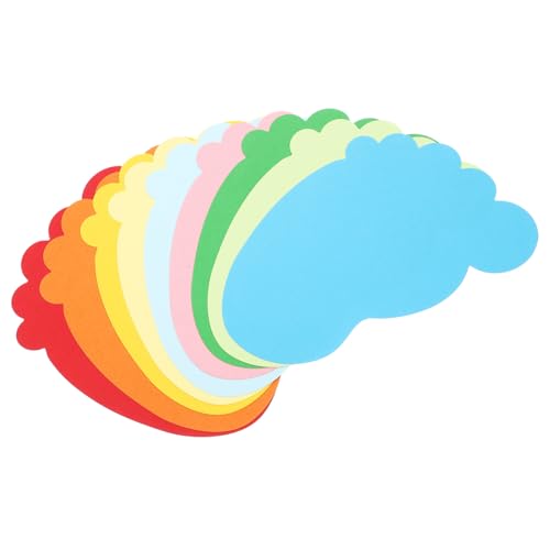 Veemoon 72 Stück Teiliges Bunte Papierausschnitte für Scrapbooking und Wanddekoration Zarte DIY Papierkunst für Kindergarten Kreative Belohnungsaufkleber und Festival Accessoires von Veemoon
