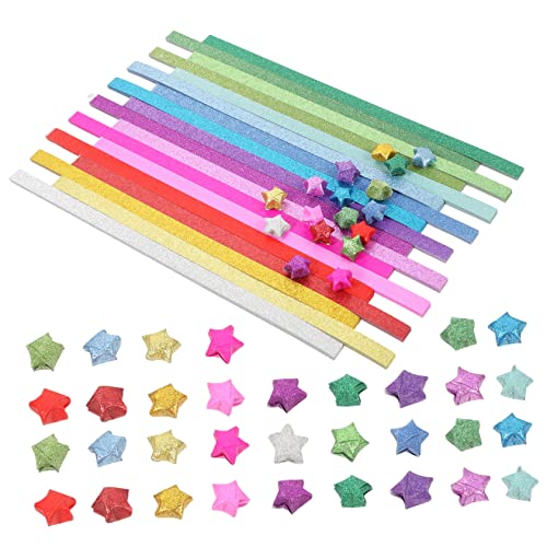 Veemoon 720Blätter Glitzerndes Origami Papier Farben für DIY Bastelprojekte für Erwachsene zum Falten von Sternen und Kreativen Handwerken Veemoon 720Blätter Glitzerndes Origami Papier Farben für DIY Bastelprojekte für Erwachsene zum Falten von Sternen und Kreativen Handwerken von Veemoon