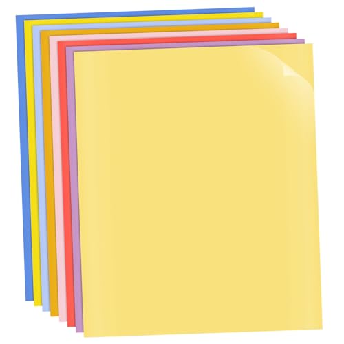 Veemoon 8 Blatt Matte Transferfolie für Diy T Shirts Bastelbedarf und Kreative Projekte Langlebig und Vielseitig Einsetzbar Veemoon 8 Blatt Matte Transferfolie für Diy T Shirts Bastelbedarf und Kreative Projekte Langlebig und Vielseitig Einsetzbar von Veemoon