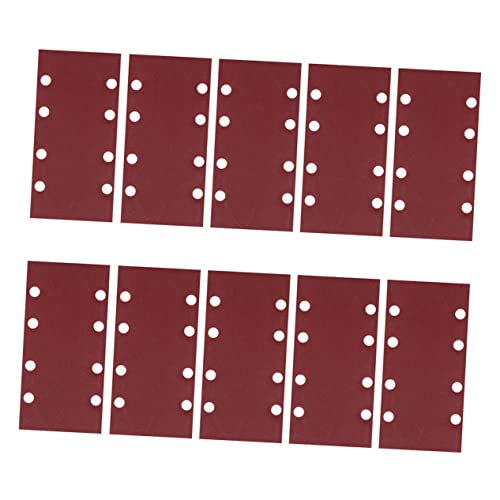 Veemoon 8 Loch Schleifpapier Rot Feine Körnung Schleiftellerschleifer Verschiedene Schleifpapiere Klett Schleifpapier Schleifpapier Mit Hoher Körnung Selbstklebende Schleifpads von Veemoon