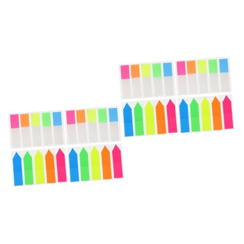 Veemoon 8 Sätze Haftnotiz Bunt Registerkarte Klebrige Seite Groß Papier Tabs Pads Memo Weiß Papiermarken-aufkleber Klebriger Notizblock Kommentieren Mit Das Haustier Veemoon 8 Sätze Haftnotiz Bunt Registerkarte Klebrige Seite Groß Papier Tabs Pads Memo Weiß Papiermarken-aufkleber Klebriger Notizblock Kommentieren Mit Das Haustier von Veemoon