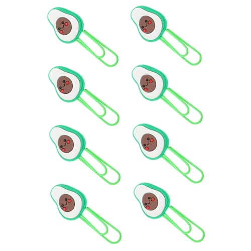 Veemoon 8 Stück Teiliges Avocado Büroklammern Kreative Kleine Fruchtförmige Papierklammern für Dokumente Notizen und Karten Büro Schule Veemoon 8 Stück Teiliges Avocado Büroklammern Kreative Kleine Fruchtförmige Papierklammern für Dokumente Notizen und Karten Büro Schule von Veemoon