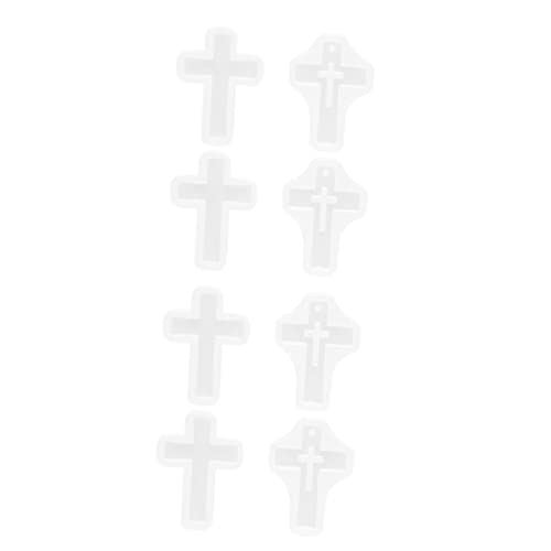 Veemoon 8 Stück Teiliges Kreuz Silikon Gießform aus Flexiblem Transparentem Sicherem Silikon für DIY Epoxidharz Schmuckherstellung und Kreative Heimdekoration Veemoon 8 Stück Teiliges Kreuz Silikon Gießform aus Flexiblem Transparentem Sicherem Silikon für DIY Epoxidharz Schmuckherstellung und Kreative Heimdekoration von Veemoon