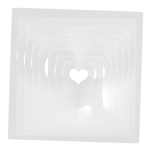 Veemoon 8 Stück Vorlage für Kreismalerei astschere fadenschere trimmschere Glasdekoration Schablone stencil Schablonen zum Malen Formen zeichnen Spritzschablonen Malvorlage das Haustier Veemoon 8 Stück Vorlage für Kreismalerei astschere fadenschere trimmschere Glasdekoration Schablone stencil Schablonen zum Malen Formen zeichnen Spritzschablonen Malvorlage das Haustier von Veemoon