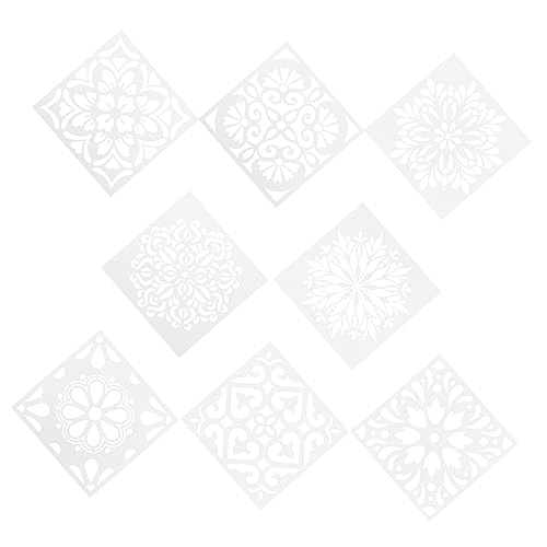 Veemoon 8 Stück Vorlagen Zum Zeichnen Von Blumen Schablone Mandala-punkt-vorlagen Für Bunte Mandala-vorlagen Vorlagen Zum Malen Von Mandalas Kinderzeichnungsvorlagen Weiß Veemoon 8 Stück Vorlagen Zum Zeichnen Von Blumen Schablone Mandala-punkt-vorlagen Für Bunte Mandala-vorlagen Vorlagen Zum Malen Von Mandalas Kinderzeichnungsvorlagen Weiß von Veemoon