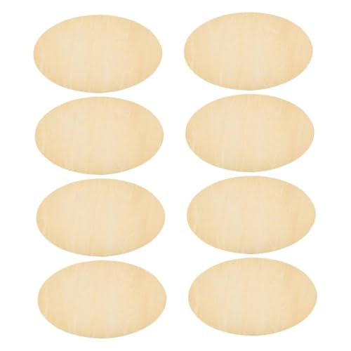 Veemoon 8 Stück ovale Holzspäne Holzscheiben zum Basteln unbehandeltes ovales Holz Holzverzierungen für das Handwerk unfertiger Holzrohling ovales Bastelholz Holzformen Buchsbaum Beige Veemoon 8 Stück ovale Holzspäne Holzscheiben zum Basteln unbehandeltes ovales Holz Holzverzierungen für das Handwerk unfertiger Holzrohling ovales Bastelholz Holzformen Buchsbaum Beige von Veemoon