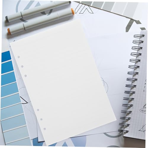 Veemoon 80 Blatt Nachfüllpapier Ringbucheinlagen mit Löchern Kariert für Lose Notizbuch Ersatzpapier Leicht Flexibel Vielseitig für Büro Schule und Reise Veemoon 80 Blatt Nachfüllpapier Ringbucheinlagen mit Löchern Kariert für Lose Notizbuch Ersatzpapier Leicht Flexibel Vielseitig für Büro Schule und Reise von Veemoon