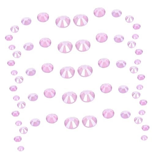 Veemoon 820 Stück Teiliges Nagel Strasssteine aus Flachrückige Nail Art für Acryl Nägel Multifunktionale DIY Dekoration für Nageldesign Schmuck Handyhüllen und Bastelarbeiten von Veemoon