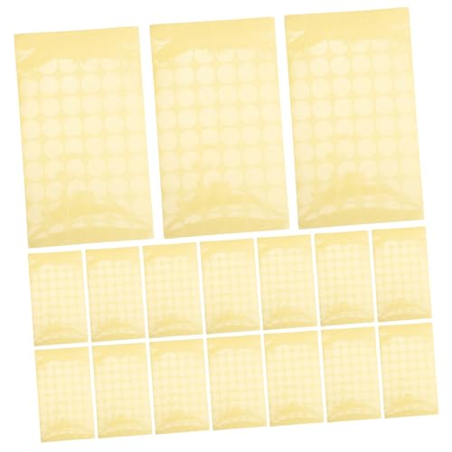 Veemoon 84 Blatt Transparente Rundaufkleber PVC Selbstklebend Klare Verpackungsetiketten für Lebensmittelbeutel Geschenkverpackungen und Umschlagversiegelung Robuste Vielseitige von Veemoon