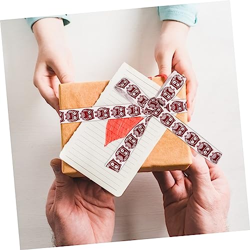 Veemoon 9 Rollen Teiliges Weihnachts Geschenkband Bunte DIY Dekoschleifen mit Stern und Schneeflockenmuster Robustes Geschenkverpackungsband für Festliche Geschenkverpackung und Veemoon 9 Rollen Teiliges Weihnachts Geschenkband Bunte DIY Dekoschleifen mit Stern und Schneeflockenmuster Robustes Geschenkverpackungsband für Festliche Geschenkverpackung und von Veemoon