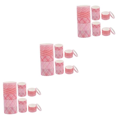 Veemoon 9 Sätze Washi Tape Set Pack Dekorative Klebebänder für Diy Bastelprojekte Scrapbooking und Kreative Gestaltung Vielseitig Einsetzbar für Handbücher Tagebücher und Fotoalben von Veemoon