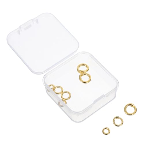 Veemoon 9 Stück Biegeringe 6/8/10 Mm Silber Schmuckzubehör Schließringe Für Halskettenanhänger Armbandherstellung Und DIY Bastelzubehör Veemoon 9 Stück Biegeringe 6/8/10 Mm Silber Schmuckzubehör Schließringe Für Halskettenanhänger Armbandherstellung Und DIY Bastelzubehör von Veemoon