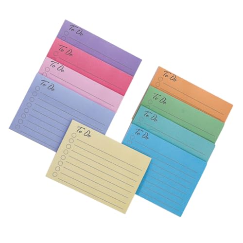 Veemoon 9 Stück Teiliges Haftnotizen mit Kreativen Designs Selbstklebende Notizzettel für Büro Zuhause für Notizen Erinnerungen und Scrapbooking Modern und Praktisch von Veemoon