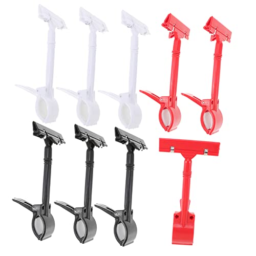 Veemoon 9 Stück Teiliges Preisclip Halter für Supermarkt Rotierbare Etikettenhalter Rot Weiß und Schwarz für Preisschilder Fotos und Werbung Drehbar Geeignet für Runde und Quadratische Veemoon 9 Stück Teiliges Preisclip Halter für Supermarkt Rotierbare Etikettenhalter Rot Weiß und Schwarz für Preisschilder Fotos und Werbung Drehbar Geeignet für Runde und Quadratische von Veemoon