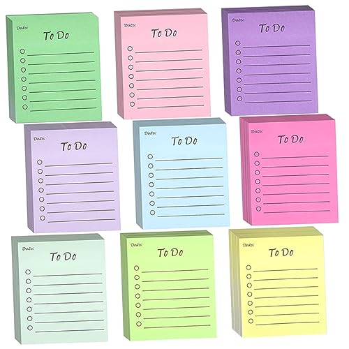Veemoon 9 Stück Teiliges Set Selbstklebender Memo Pads Fluoreszierenden Farben Tragbare Notizblöcke für Büro Schule und Zuhause Planen und Organisieren Veemoon 9 Stück Teiliges Set Selbstklebender Memo Pads Fluoreszierenden Farben Tragbare Notizblöcke für Büro Schule und Zuhause Planen und Organisieren von Veemoon