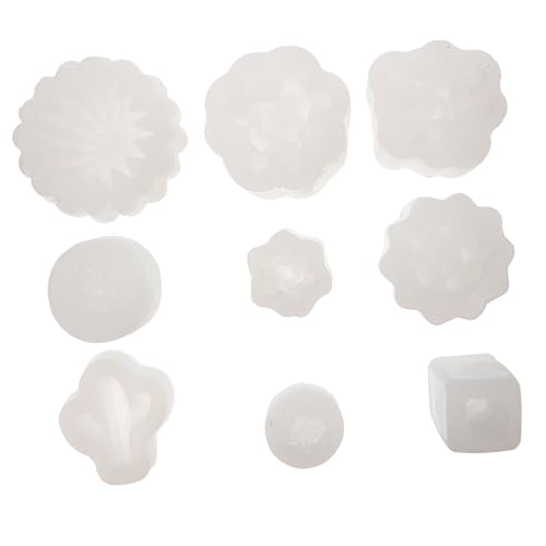 Veemoon 9 Stück Teiliges Sukkulenten Kerzen Silikonform Flexible Epoxidharz Gießform mit Detailliertem Kaktus design Langlebig und Formstabil für DIY Kerzen und Bastelprojekte Veemoon 9 Stück Teiliges Sukkulenten Kerzen Silikonform Flexible Epoxidharz Gießform mit Detailliertem Kaktus design Langlebig und Formstabil für DIY Kerzen und Bastelprojekte von Veemoon