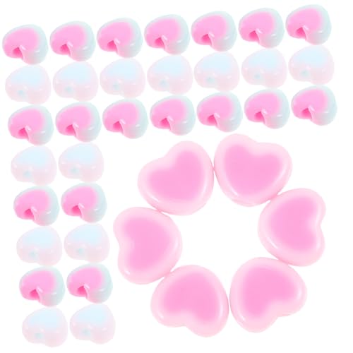 Veemoon 90 Stück Teiliges Mini Herzperlen Acryl Rosa Blau und Lila Bunte Zwischenperlen für DIY Armbänder Schmuckherstellung und Bastelprojekte Veemoon 90 Stück Teiliges Mini Herzperlen Acryl Rosa Blau und Lila Bunte Zwischenperlen für DIY Armbänder Schmuckherstellung und Bastelprojekte von Veemoon