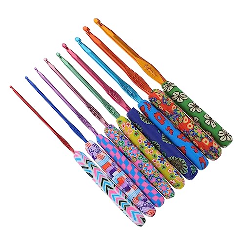 Veemoon 9Stücke Teiliges Garnweberei Craft Tools Kit Kurzstricknadeln und Häkelnadel Set für Anfänger und Häkelliebhaber Hochwertigem Farbenfroh und Handfreundlich Veemoon 9Stücke Teiliges Garnweberei Craft Tools Kit Kurzstricknadeln und Häkelnadel Set für Anfänger und Häkelliebhaber Hochwertigem Farbenfroh und Handfreundlich von Veemoon