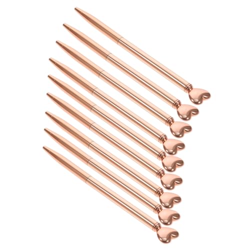 Veemoon 9Stücke Teiliges Herzform Kugelschreiber Roségold für Brautparty Valentinstag und Hochzeiten Ergonomischer Griff Dekorative Stifte für Besondere Anlässe Veemoon 9Stücke Teiliges Herzform Kugelschreiber Roségold für Brautparty Valentinstag und Hochzeiten Ergonomischer Griff Dekorative Stifte für Besondere Anlässe von Veemoon