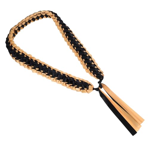 Veemoon Abschluss Kordel Leis Halskette Geflochtenem Polyester Elastisches Design für Graduation Party Geeignet für Absolventen Weiches und Elegantes Halsband Dekoration für von Veemoon
