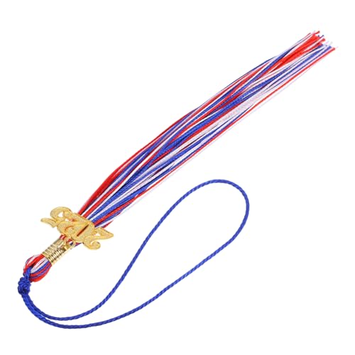 Veemoon Abschlusskappen Quaste Anhänger Bachelor Doktorhut Zubehör Dekorative Fransenanhänger für Abschlussfeier DIY Fotorequisiten Souvenir Charm Veemoon Abschlusskappen Quaste Anhänger Bachelor Doktorhut Zubehör Dekorative Fransenanhänger für Abschlussfeier DIY Fotorequisiten Souvenir Charm von Veemoon