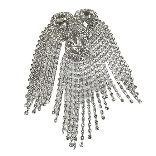 Veemoon Acryl Schulter Applikation mit Quasten Elegantes Accessoire für Frauen für Hochzeiten Fotoshootings und Besondere Anlässe Perfektes Kostümzubehör Veemoon Acryl Schulter Applikation mit Quasten Elegantes Accessoire für Frauen für Hochzeiten Fotoshootings und Besondere Anlässe Perfektes Kostümzubehör von Veemoon